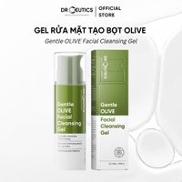 Gel Rửa Mặt Tạo Bọt Gentle OLIVE Facial Cleansing Gel – Dịu Nhẹ, Dành Cho Mọi Loại Da (250g)