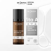DRCEUTICS Kem Dưỡng Vitamin A 200.000IU Trẻ Hoá Và Căng Mịn Da (50g)
