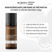 DRCEUTICS Kem Dưỡng Vitamin A 200.000IU Trẻ Hoá Và Căng Mịn Da (50g)
