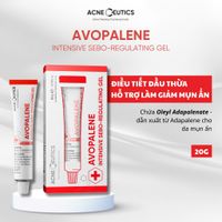 ACNECEUTICS Kem Mụn AVOPALENE INTENSIVE SEBO - REGULATING - Hỗ Trợ Điều Tiết Dầu, Hỗ Trợ Làm Giảm Mụn Ẩn (20g)